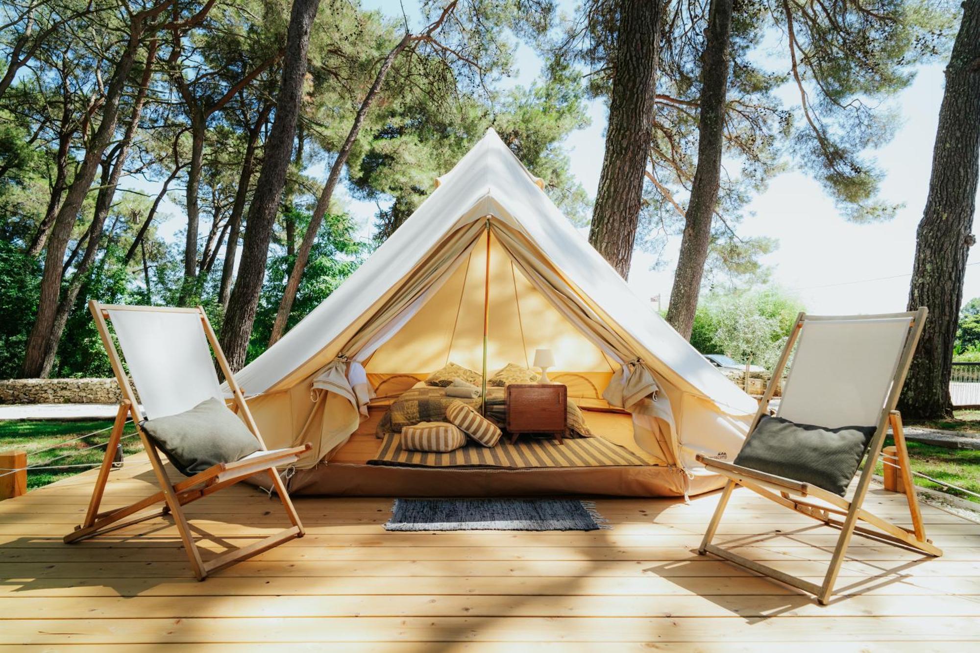 Camp 'Dvor' bell tent accommodation Manjadvorci Camera foto